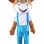 Joyful Casual Calf Mascot Costume