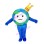 Crown Earth Mascot Costume