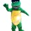 Green Monster With Shell Mascot Costume