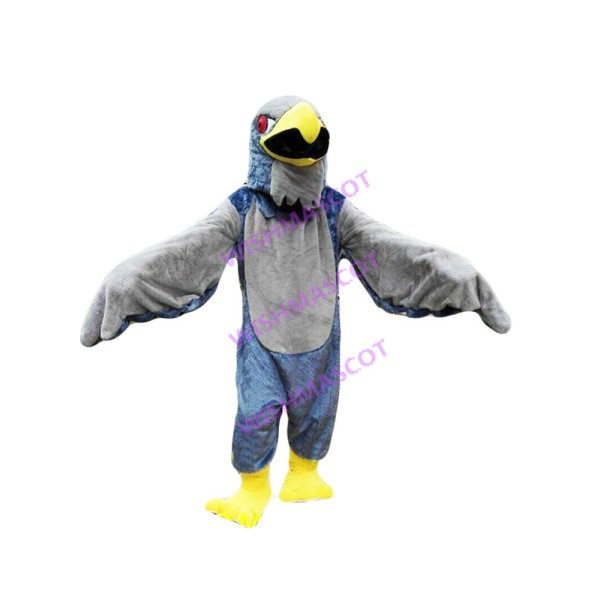 Staring Red-eyed Eagle Mascot Costume