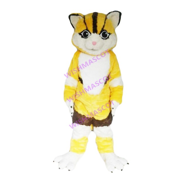 Adult Variegated Tiger Mascot Costume