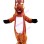 Teasing Brown Horse Mascot Costume