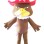 Stern Pirate Eagle Mascot Costume