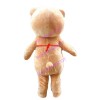 Soft Cute Bear Wearing Red Apron Mascot Costume