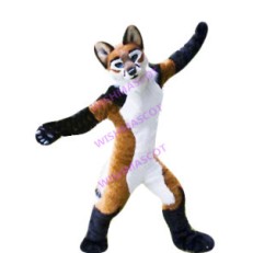 Dancing Wolf Mascot Costume