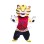 Kung Fu Tiger Mascot Costume