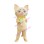 Serious Pencil Cat Mascot Costume