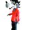 Gray Wolf In Cotton Coat Mascot Costume