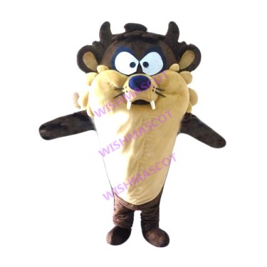 Brown Tasmanian Devil Mascot Costume