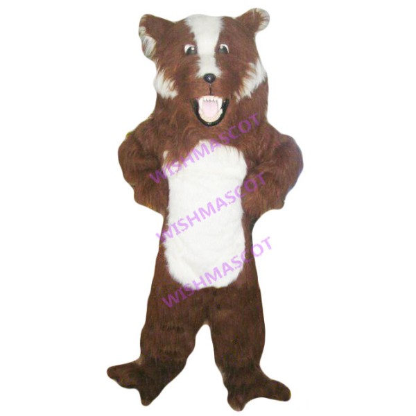 Slovenly Badger Mascot Costume