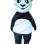 Smiling Panda Mascot Costume