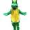Walking Green Horse Mascot Costume
