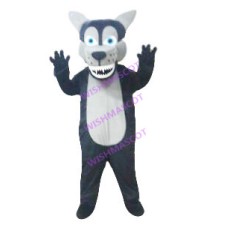 Malicious Wolf Mascot Costume