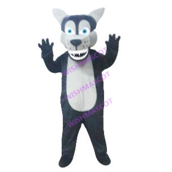 Malicious Wolf Mascot Costume