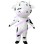 Cloud Little Cow Mascot Costume