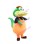Round Belly Baby Crocodile Mascot Costume