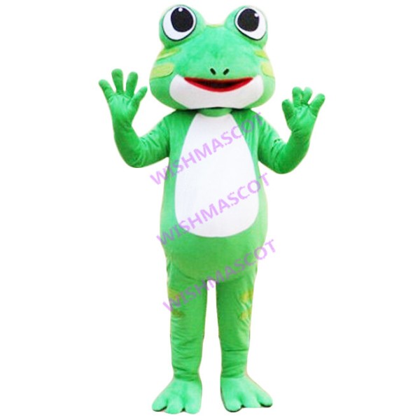 Customized Adult Frog Mascot Costume