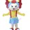 Curly Girl Wearing Big Hairpin Mascot Costume