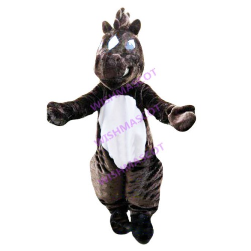 Resentful Sturdy Horse Mascot Costume