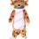 Gangster Tiger Mascot Costume