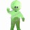 Soft Green Baby Mascot Costume