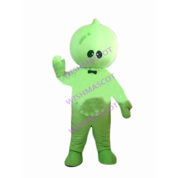 Soft Green Baby Mascot Costume