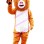Skinny Tired Lion Mascot Costume