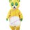 Special Green Eye Socket Bear Mascot Costume