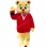 College Referee Tiger Mascot Costume
