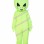 Tricky Outer Space Alien Mascot Costume