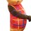 Hesitating Cow Mascot Costume In Plaid Clothes