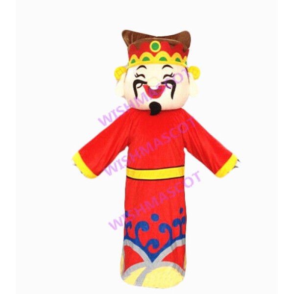 Belief God Of Wealth Mascot Costume