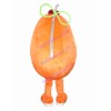 Orange Bandaged Papaya Mascot Costume