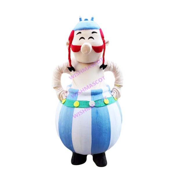 Laughable Barrel Warrior Mascot Costume