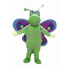 Pretty Green Butterfly Mascot Costume