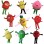 Various Shapes Of Fruits Mascot Costume