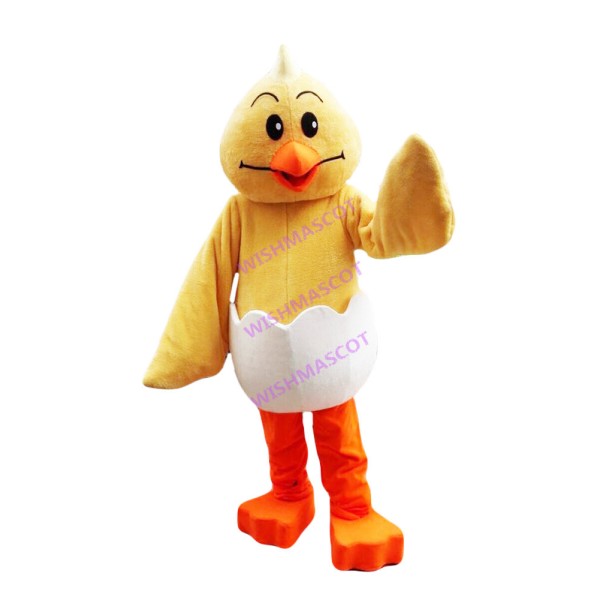 Ridiculous Eggshell Chicken Mascot Costume