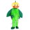 Blush Pumpkin Elf Mascot Costume For Party