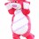 Running Strawberry Bear Mascot Costume