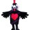 Cooing Soft Love Chicken Mascot Costume