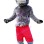 Insistent Muscular Boxer Bull Mascot Costume