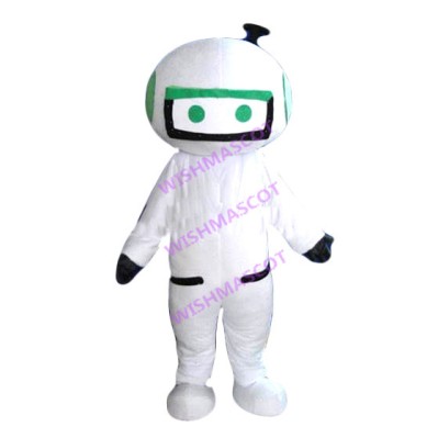 Intelligent Space Robot Mascot Costume
