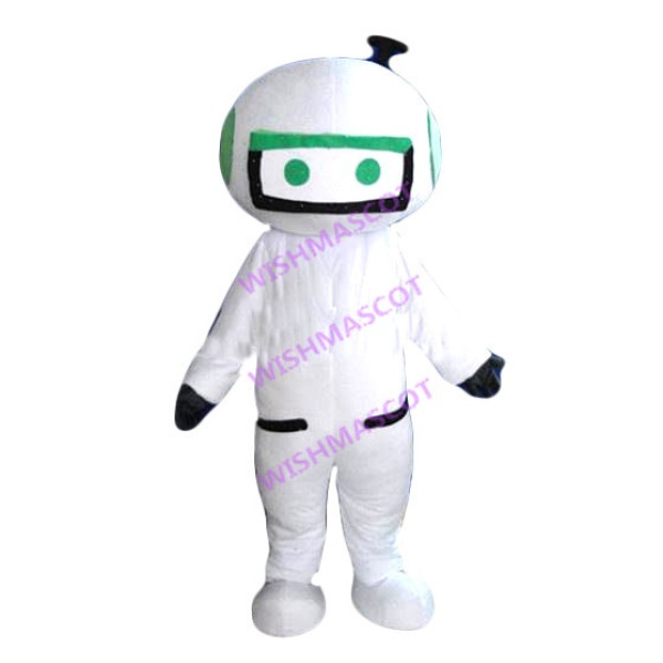 Intelligent Space Robot Mascot Costume
