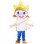 Bright Youthful Little Boy Mascot Costume