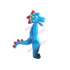 Barbed Blue Stegosaurus Mascot Costume