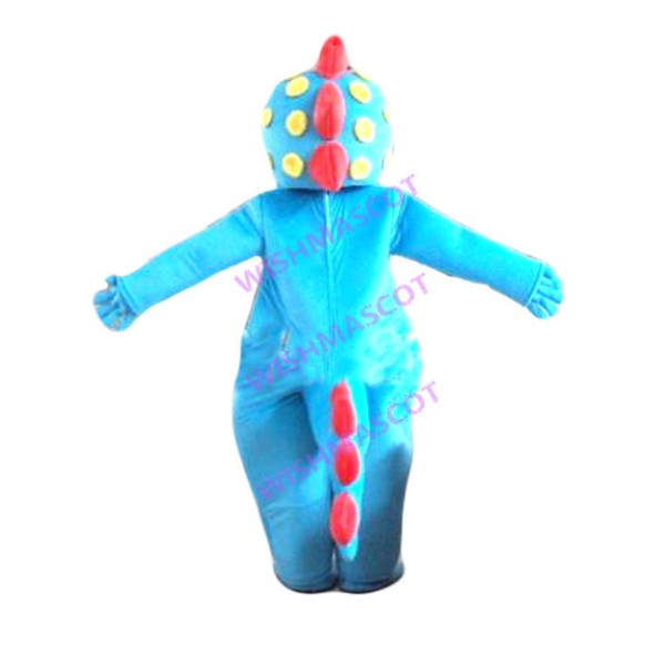 Barbed Blue Stegosaurus Mascot Costume