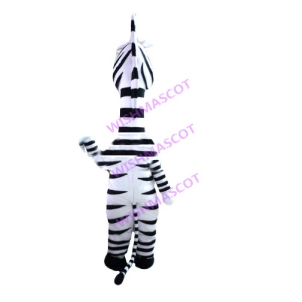 Walking Stupid Zebra Mascot Costume