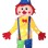 Laughable Red-haired Clown Mascot Costume