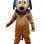 Stiff Lop-eared Dog Mascot Costume