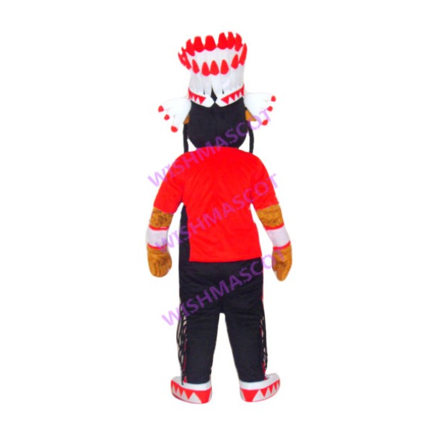 Native American Indian Boy Mascot Costume